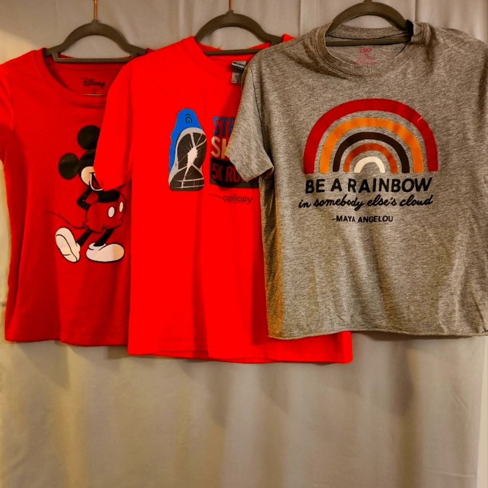 3 graphic shirts